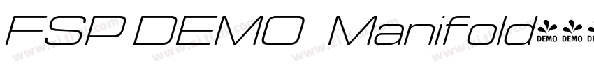 FSP DEMO   Manifold字体转换